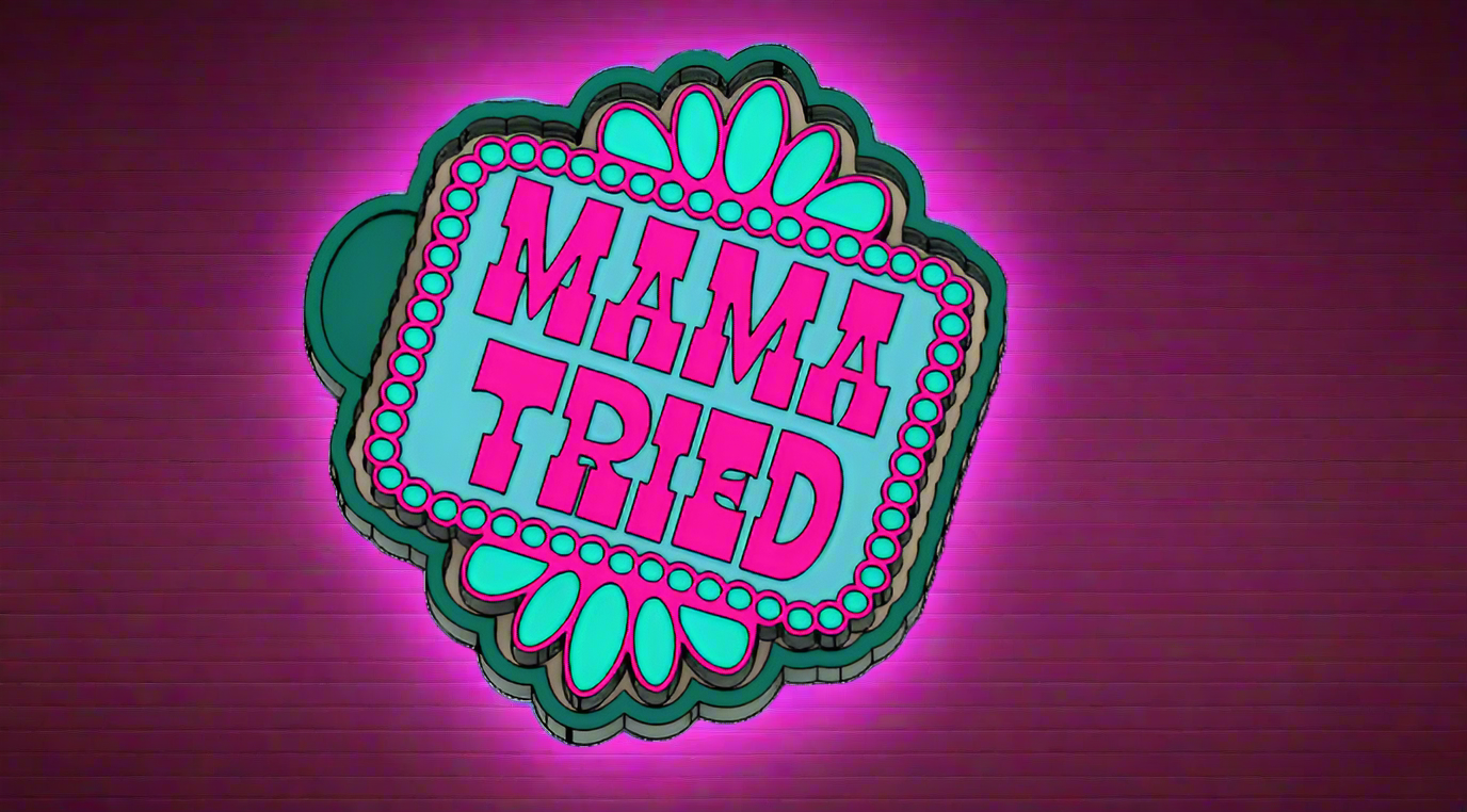 Mama Tried Concho Frame