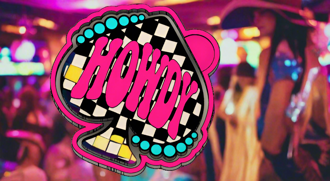 Checkered Howdy Spade