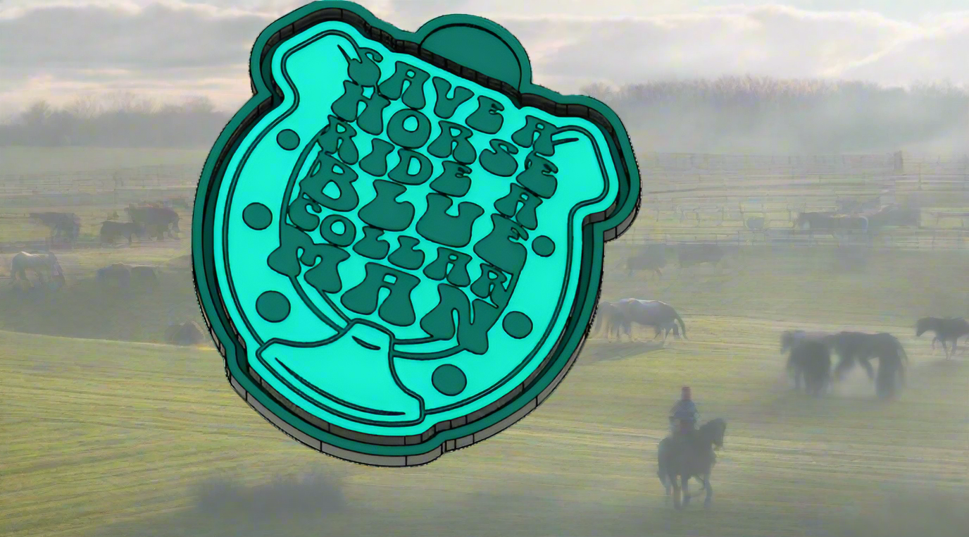 Blue Collar Horseshoe