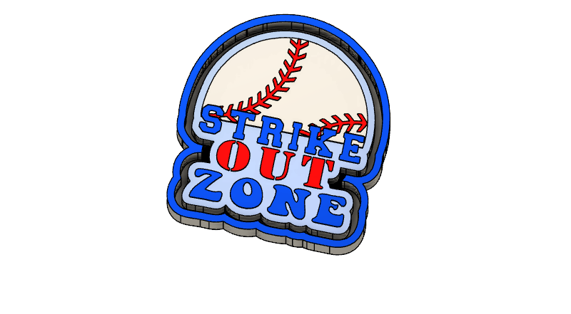 Strike out zone
