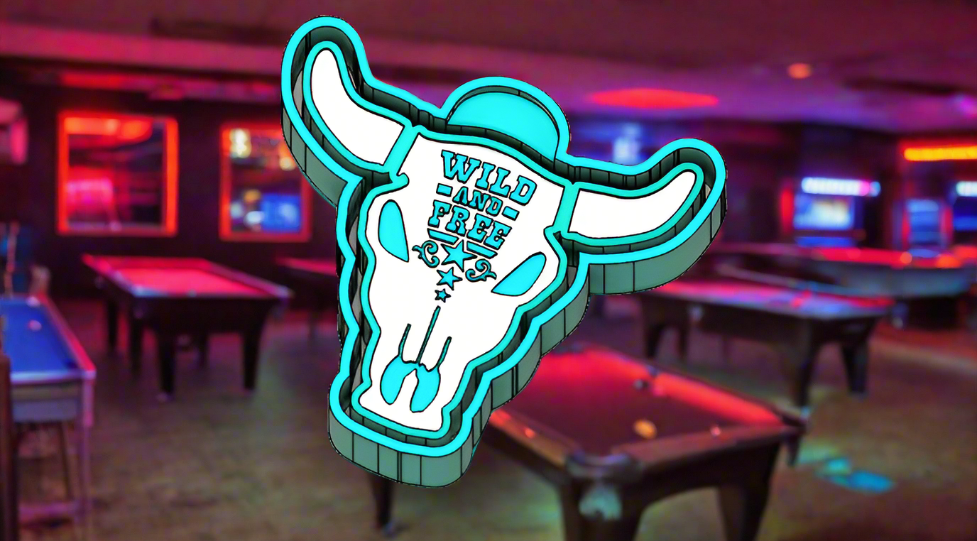 Wild and Free Longhorn