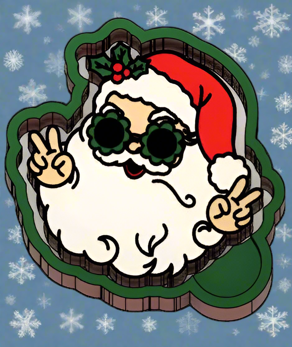 Hippie Santa