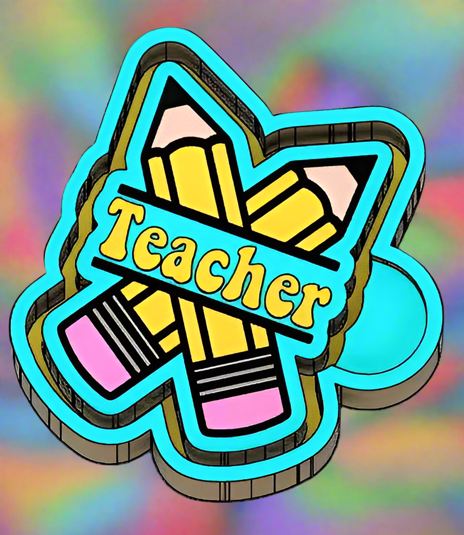 Teacher Pencil Mold