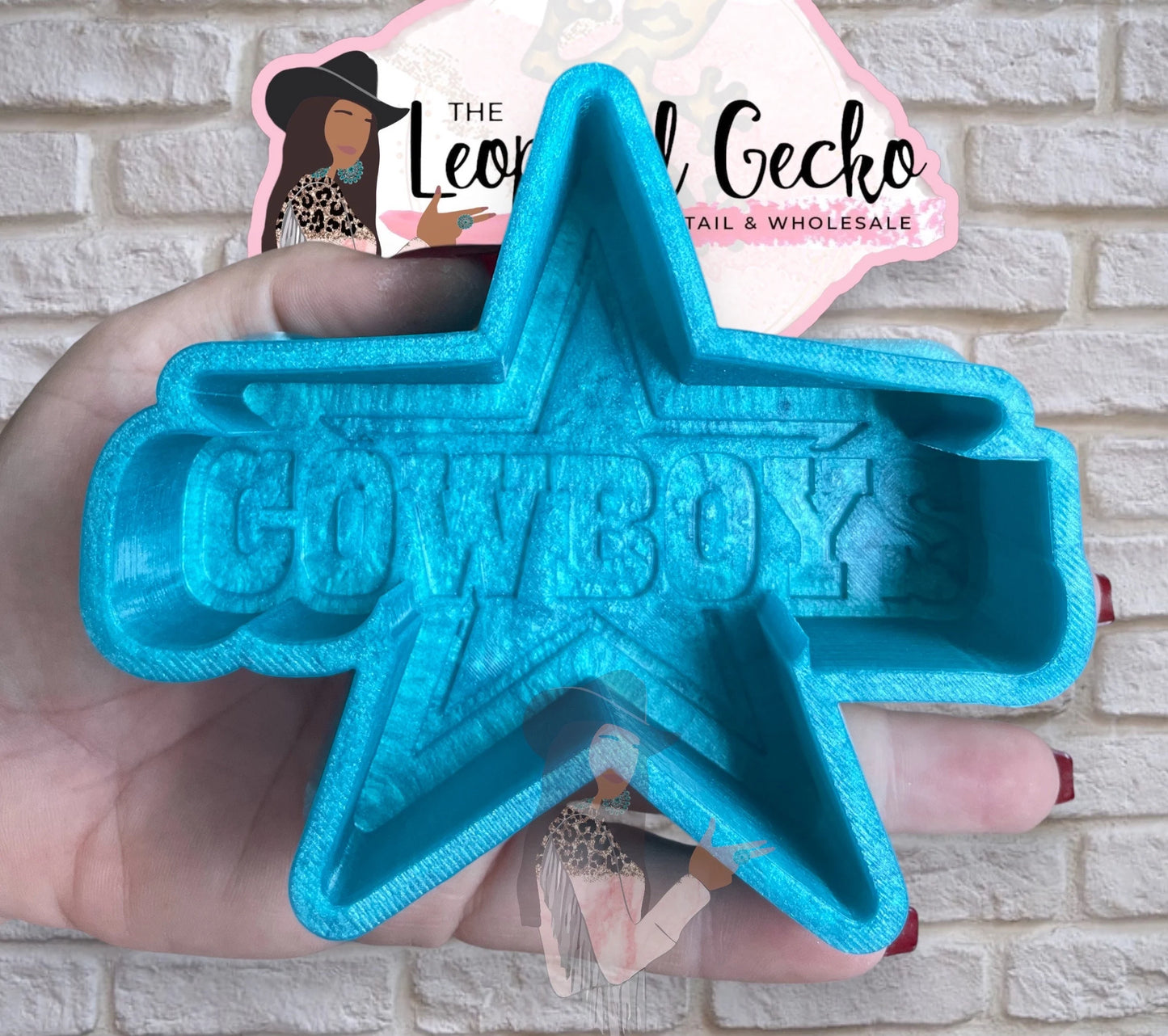 Star with Cowboy mold