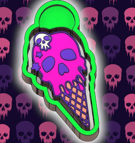 Spooky Ice Cream Mold