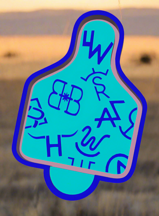 Branded Ear Tag