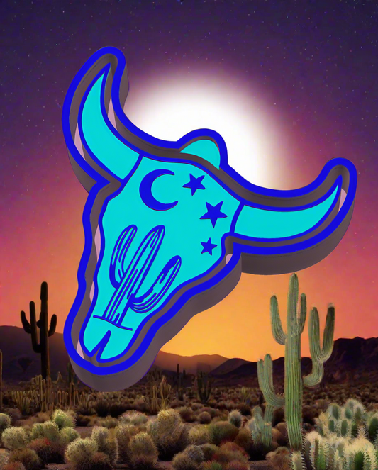 Desert Cattle Skull