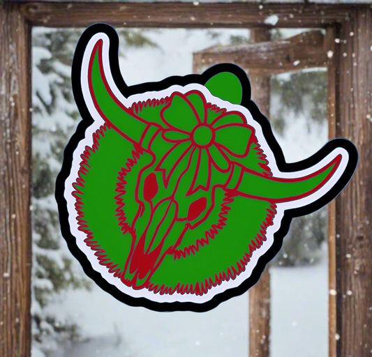 Cowboy Christmas Wreath