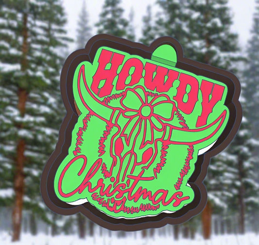 Howdy Christmas Wreath