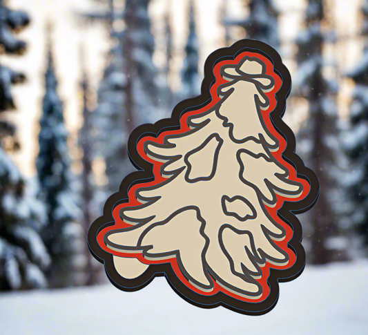 Cowprint Christmas Tree