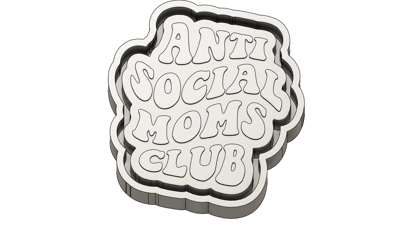 Anti social mom club stl