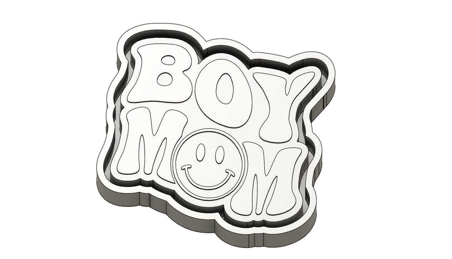 Boy Mom STL