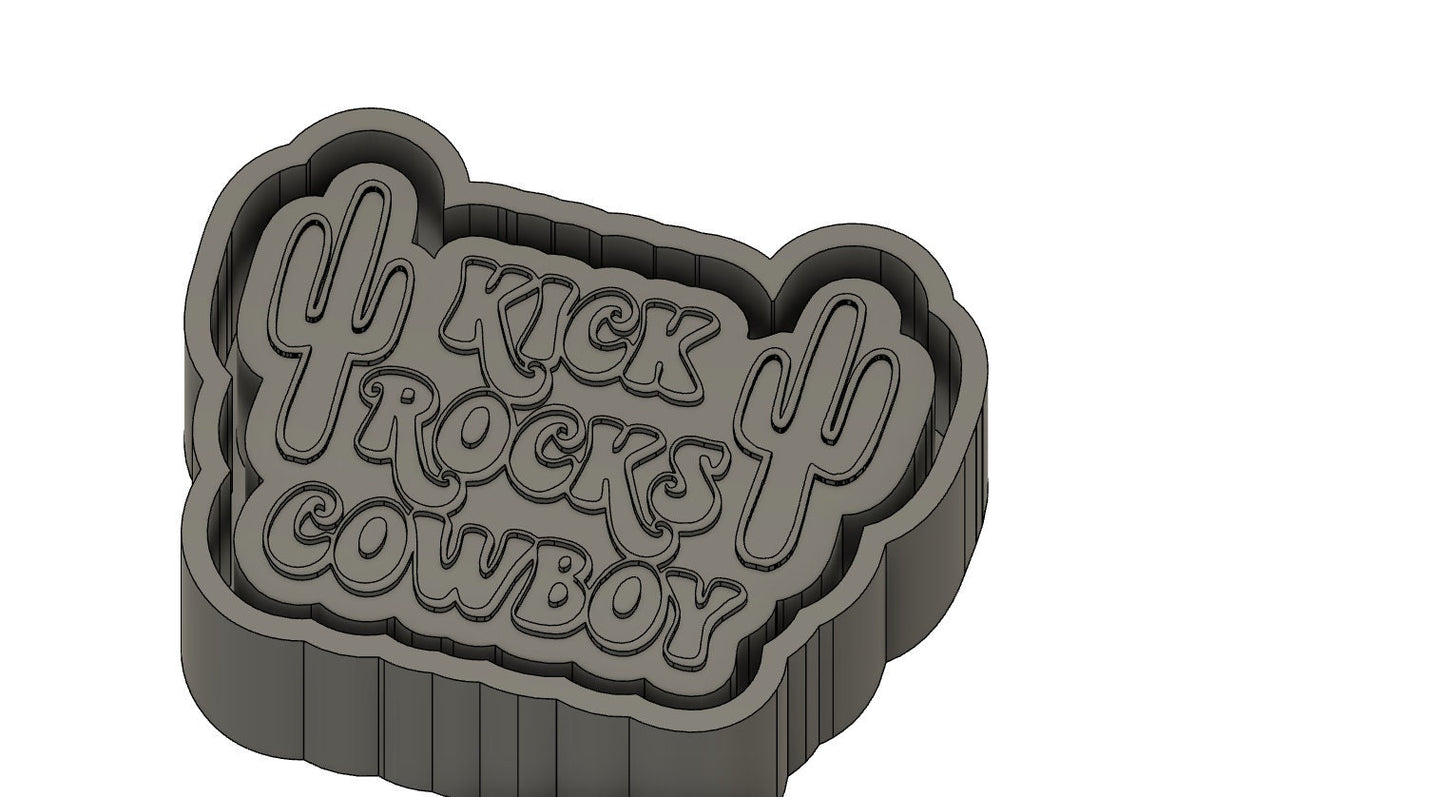 Kick Rocks Cowboy STL