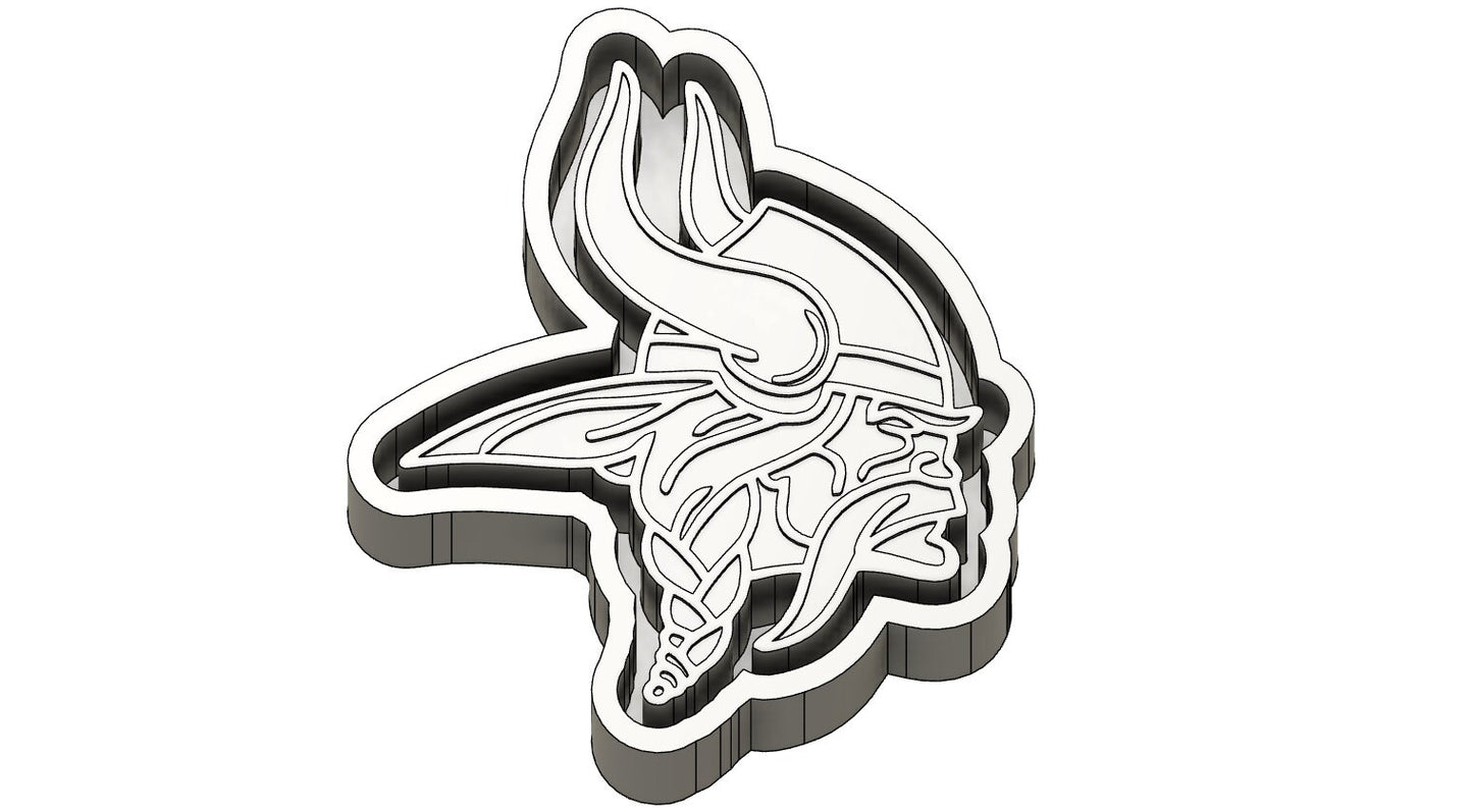 Viking Mascot STL