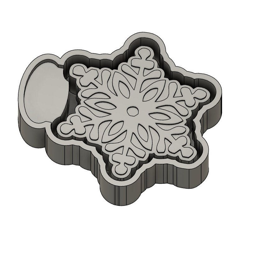 Snowflakes STL (set of 3)