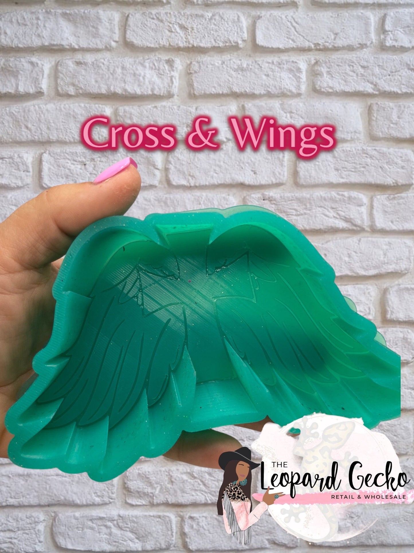 Cross & Wings Silicone Mold