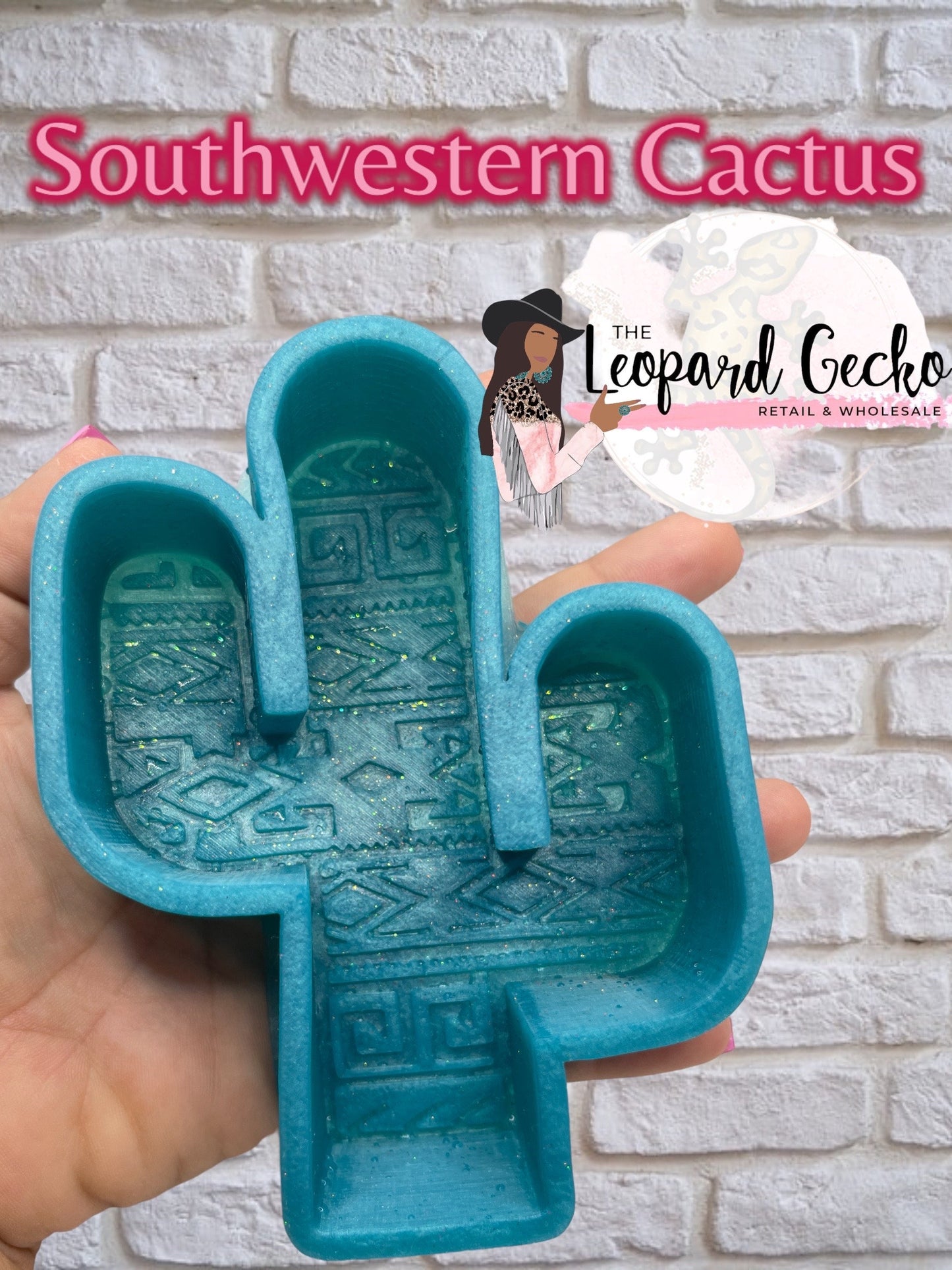 South Western Cactus Silicone Mold