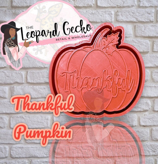 Thankful Pumpkin Silicone Mold