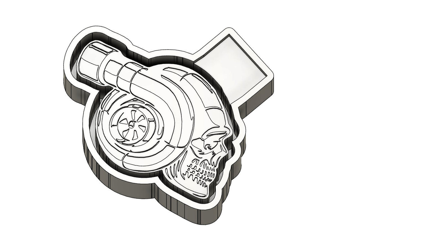 Turbo Skull STL