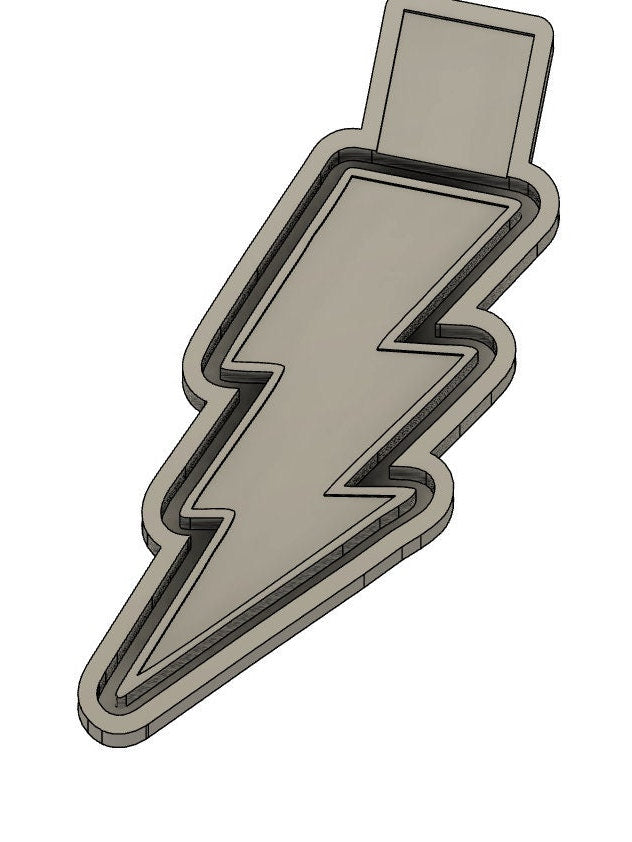 Lightening Bolt STL for inserts (sold separately)