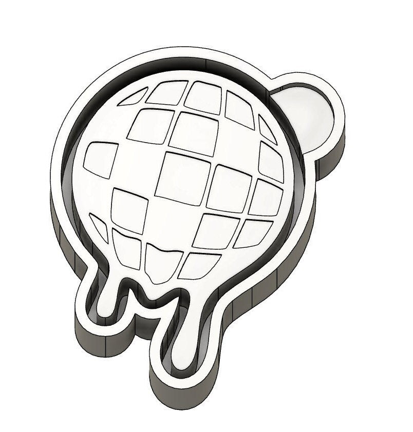 Dripping Disco Ball STL