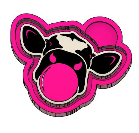 Bubble Gum Cow