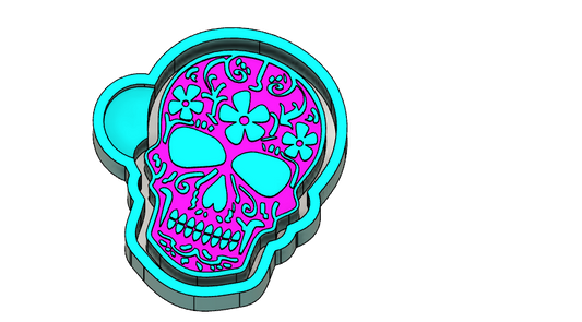 Simple Sugar Skull STL