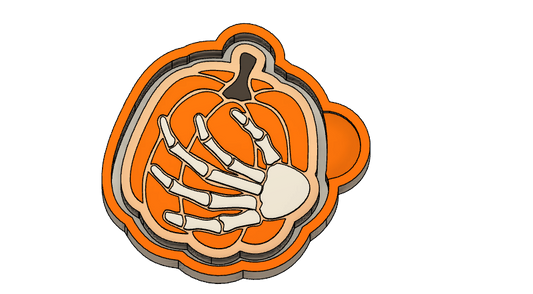 Skelly Hand Pumpkin