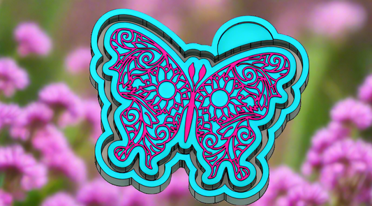 Tooled Butterfly